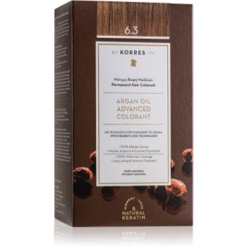 Korres Argan Oil Culoare permanenta pentru par cu ulei de argan - imagine 2